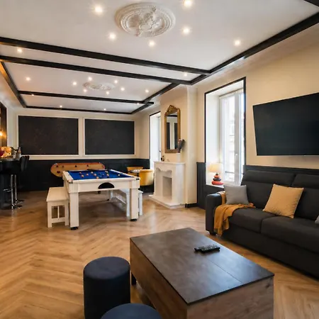 Daire Mega Billard Baby Foot Option Escape Game 5min De La Gare Nancy